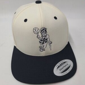 Boston Celtics Hat Snapback White‎ Black NBA Wool Blend Basketball Yupoong Men